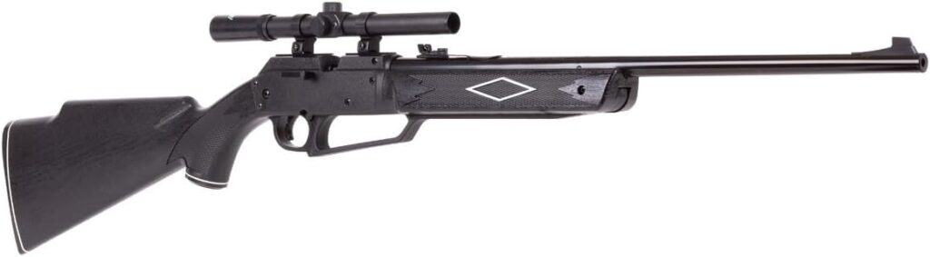 Daisy 880 Powerline Air Rifle Kit, Dark Brown/Black, 37.6 Inch/.177 Caliber
