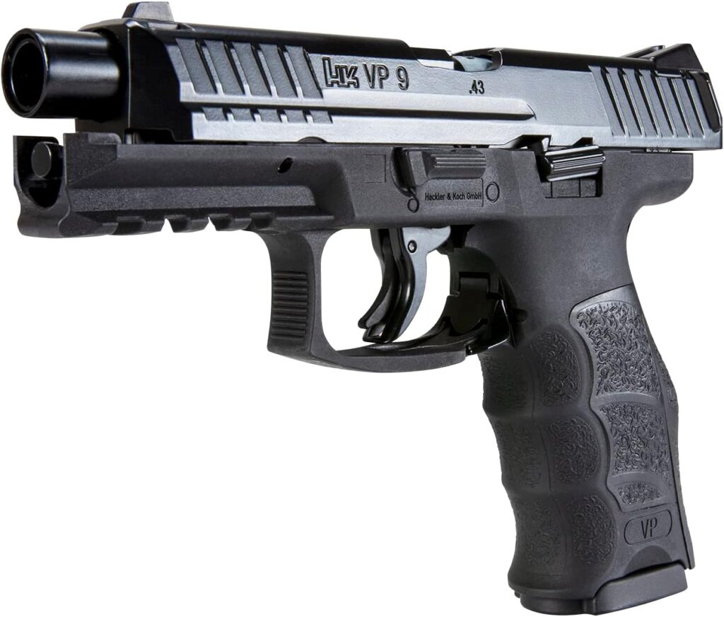 T4E Heckler  Koch HK VP9 .43 Caliber Training Pistol Paintball Gun Marker, Black