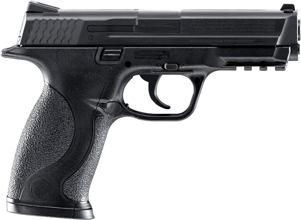 Umarex Smith  Wesson MP 40 .177 Caliber BB Gun Air Pistol, Black, Standard Action
